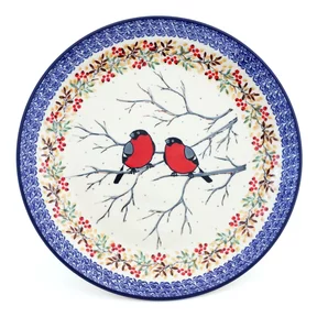 Talerz obiadowy B12<br>Ceramika Artystyczna Bolesławiec
